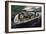 Jacques Marquette and Louis Joliet in a Canoe on the Upper Mississippi River, c.1673-null-Framed Giclee Print