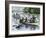 Jacques Marquette and Louis Joliet on the Upper Mississippi River in Canoes, c.1673-null-Framed Giclee Print