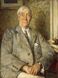 Portrait of Maurice Maeterlinck, 1931-Jacques-Nicolas Bellin-Framed Premier Image Canvas