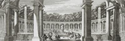 View of the Chapel of the Chateau De Versailles from the Courtyard-Jacques Rigaud-Giclee Print
