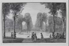 Riverside Basin, Lord Burlington's Chiswick Villa (Pen and Ink with Wash on Paper)-Jacques Rigaud-Giclee Print