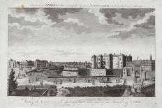 Planche 12 : vue de la colonnade du Louvre en 1752 ("diverses vues de Paris" pl. 14)-Jacques Rigaud-Giclee Print