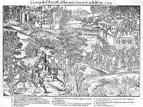Fourth Charge at the Battle of Dreux, French Religious Wars, 19 December 1562-Jacques Tortorel-Giclee Print