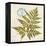 Jade Forest Leaf 1-Morgan Yamada-Framed Stretched Canvas