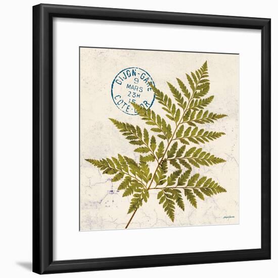 Jade Forest Leaf 1-Morgan Yamada-Framed Art Print