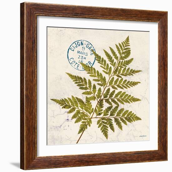 Jade Forest Leaf 1-Morgan Yamada-Framed Art Print