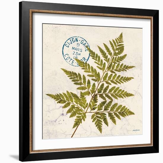 Jade Forest Leaf 1-Morgan Yamada-Framed Art Print