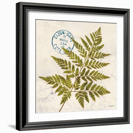 Jade Forest Leaf 1-Morgan Yamada-Framed Art Print