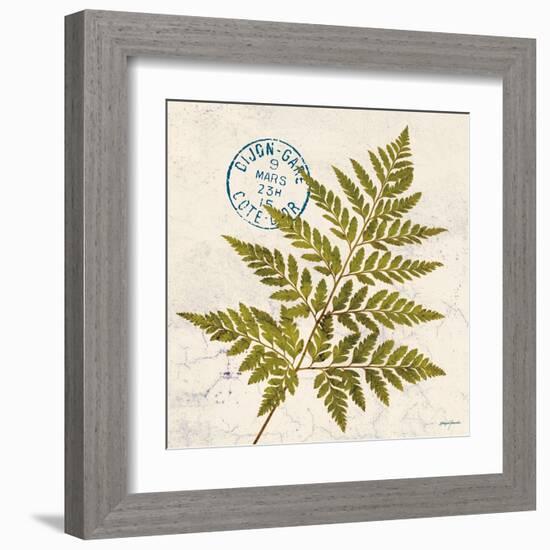 Jade Forest Leaf 1-Morgan Yamada-Framed Art Print