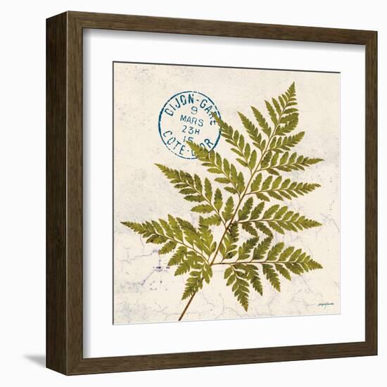 Jade Forest Leaf 1-Morgan Yamada-Framed Art Print