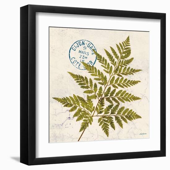 Jade Forest Leaf 1-Morgan Yamada-Framed Art Print