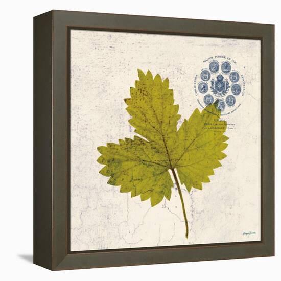 Jade Forest Leaf 2-Morgan Yamada-Framed Stretched Canvas