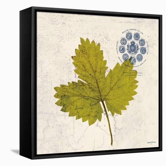 Jade Forest Leaf 2-Morgan Yamada-Framed Stretched Canvas