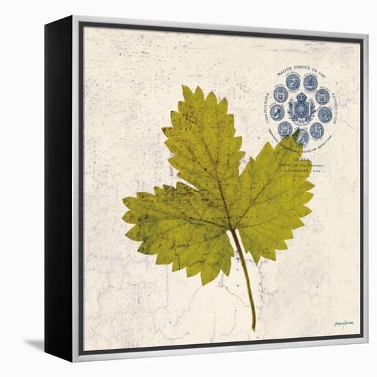 Jade Forest Leaf 2-Morgan Yamada-Framed Stretched Canvas