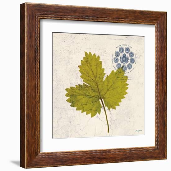 Jade Forest Leaf 2-Morgan Yamada-Framed Art Print