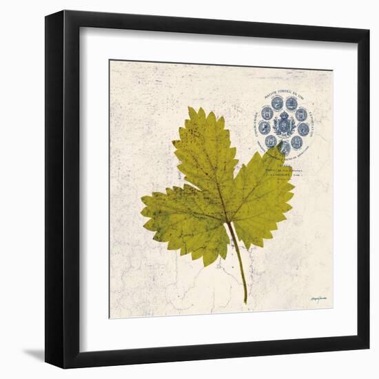 Jade Forest Leaf 2-Morgan Yamada-Framed Art Print