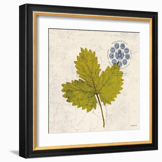 Jade Forest Leaf 2-Morgan Yamada-Framed Art Print