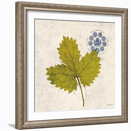 Jade Forest Leaf 2-Morgan Yamada-Framed Art Print