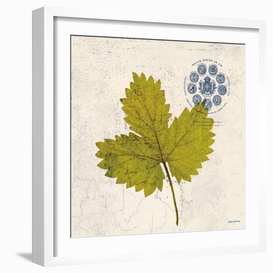 Jade Forest Leaf 2-Morgan Yamada-Framed Art Print