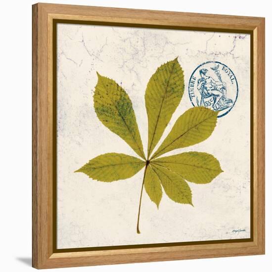 Jade Forest Leaf 3-Morgan Yamada-Framed Stretched Canvas