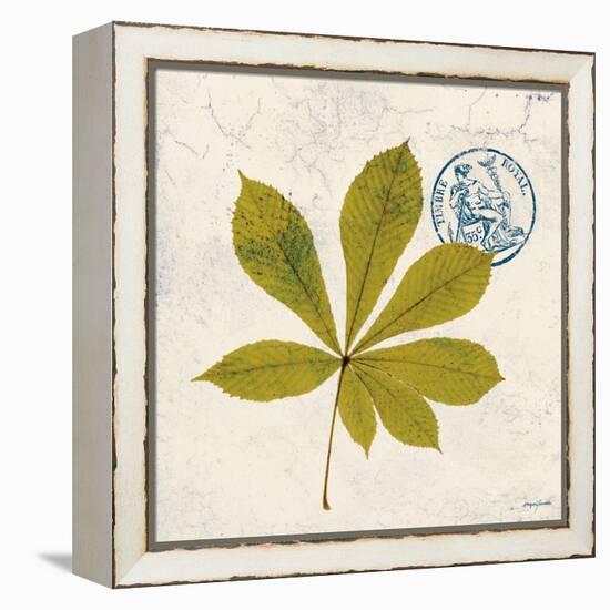 Jade Forest Leaf 3-Morgan Yamada-Framed Stretched Canvas