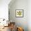 Jade Forest Leaf 3-Morgan Yamada-Framed Stretched Canvas displayed on a wall
