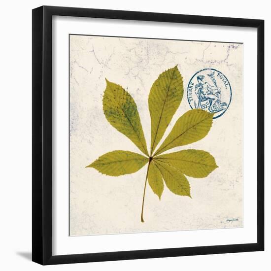 Jade Forest Leaf 3-Morgan Yamada-Framed Art Print