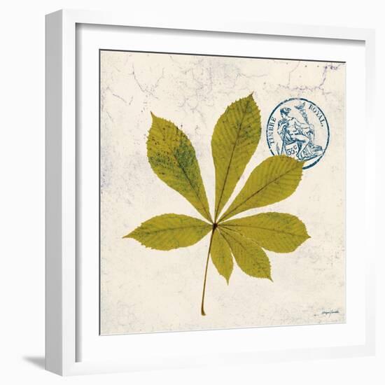 Jade Forest Leaf 3-Morgan Yamada-Framed Art Print