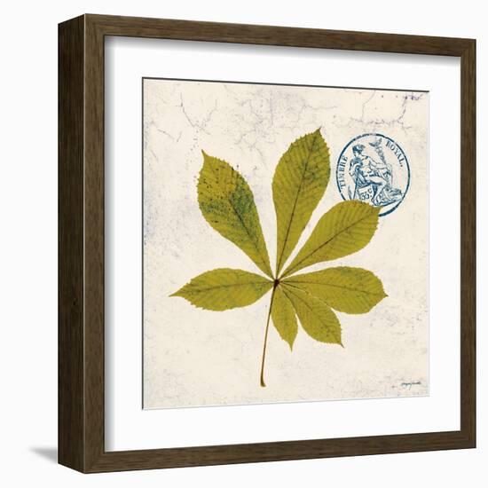 Jade Forest Leaf 3-Morgan Yamada-Framed Art Print