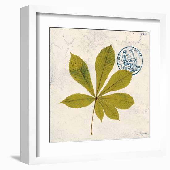 Jade Forest Leaf 3-Morgan Yamada-Framed Art Print