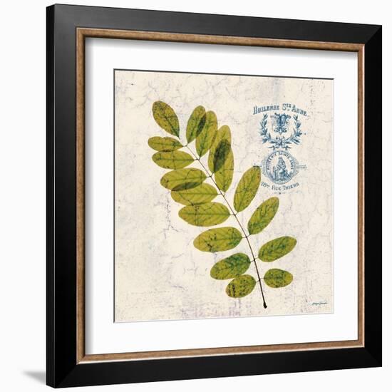 Jade Forest Leaf 4-Morgan Yamada-Framed Art Print