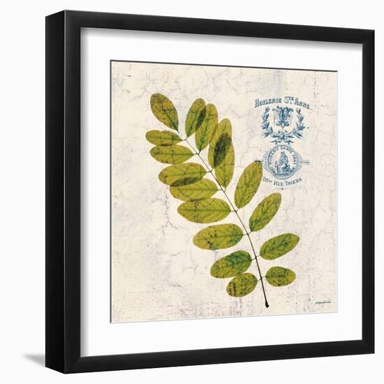 Jade Forest Leaf 4-Morgan Yamada-Framed Art Print