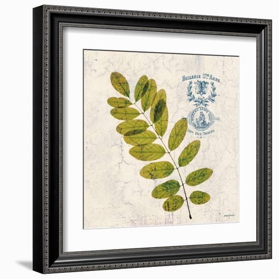 Jade Forest Leaf 4-Morgan Yamada-Framed Art Print