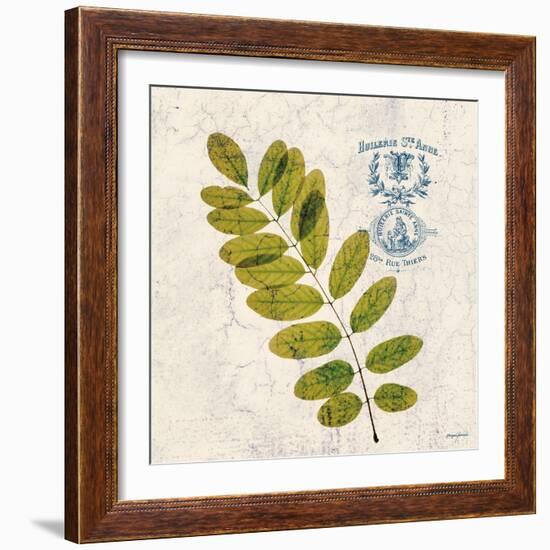 Jade Forest Leaf 4-Morgan Yamada-Framed Art Print