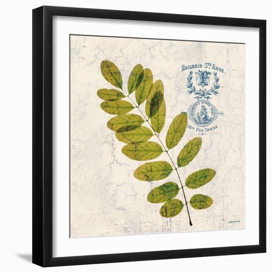 Jade Forest Leaf 4-Morgan Yamada-Framed Art Print