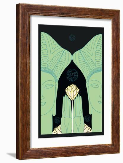 Jade Goddess Images-Frank Mcintosh-Framed Premium Giclee Print