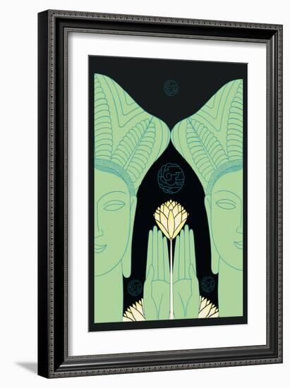 Jade Goddess Images-Frank Mcintosh-Framed Premium Giclee Print