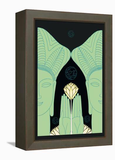 Jade Goddess Images-Frank Mcintosh-Framed Stretched Canvas