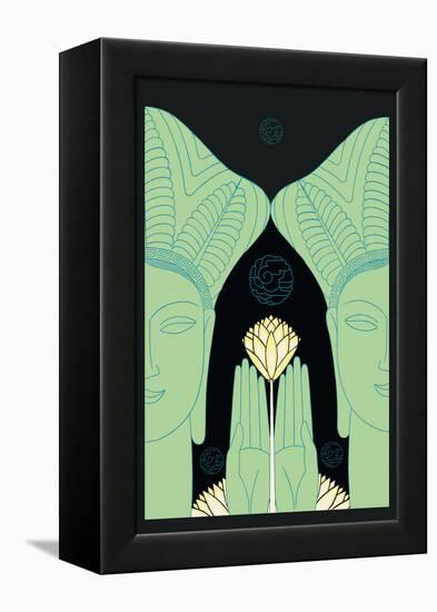 Jade Goddess Images-Frank Mcintosh-Framed Stretched Canvas