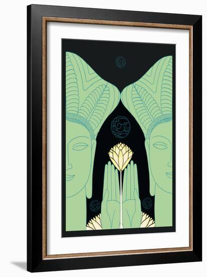 Jade Goddess Images-Frank Mcintosh-Framed Art Print