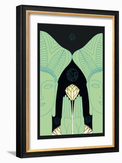 Jade Goddess Images-Frank Mcintosh-Framed Art Print