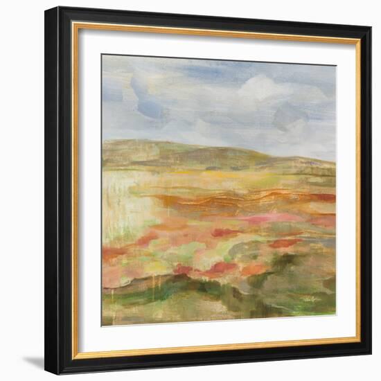 Jade Landscape-Silvia Vassileva-Framed Art Print