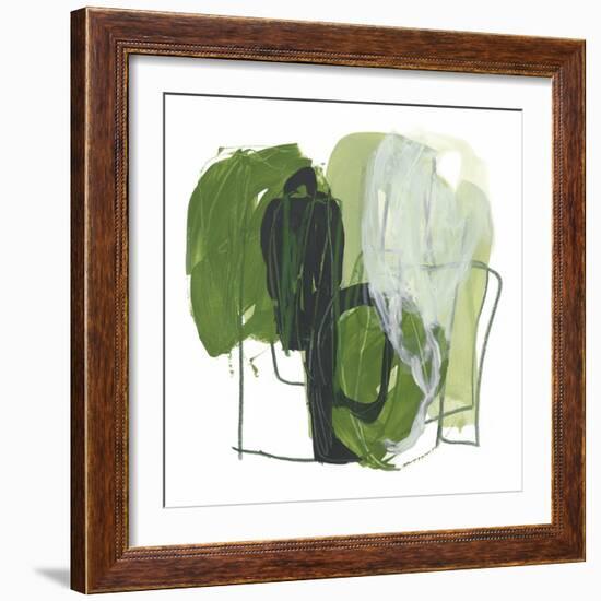 Jade Schematic VI-June Vess-Framed Art Print