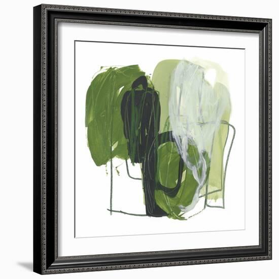 Jade Schematic VI-June Vess-Framed Art Print