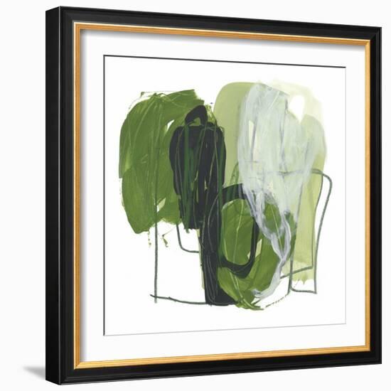 Jade Schematic VI-June Vess-Framed Art Print