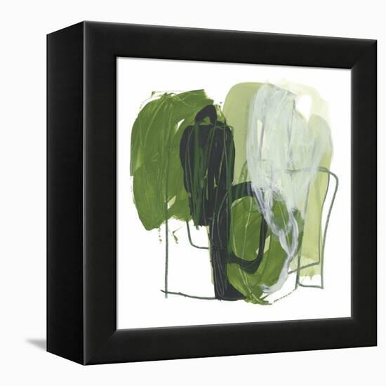 Jade Schematic VI-June Vess-Framed Stretched Canvas