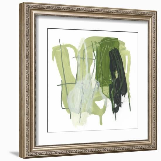 Jade Schematic VII-June Vess-Framed Art Print