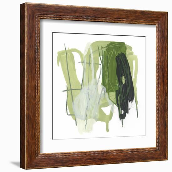 Jade Schematic VII-June Vess-Framed Art Print