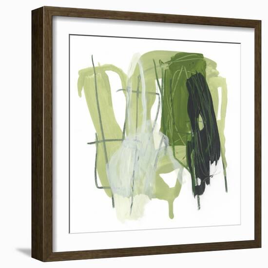 Jade Schematic VII-June Vess-Framed Art Print