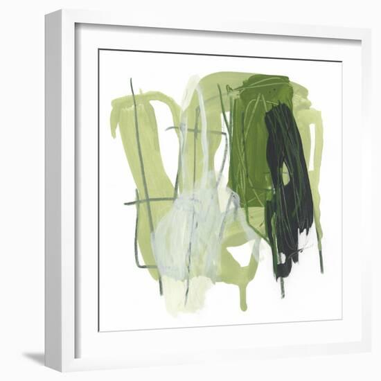 Jade Schematic VII-June Vess-Framed Art Print